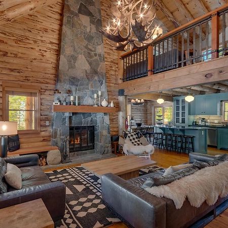 Hooga House On The West Shore - Stunning Log Cabin W Private Hot Tub - Pet Friendly! Villa Tahoma Esterno foto