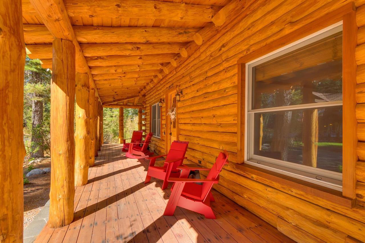 Hooga House On The West Shore - Stunning Log Cabin W Private Hot Tub - Pet Friendly! Villa Tahoma Esterno foto