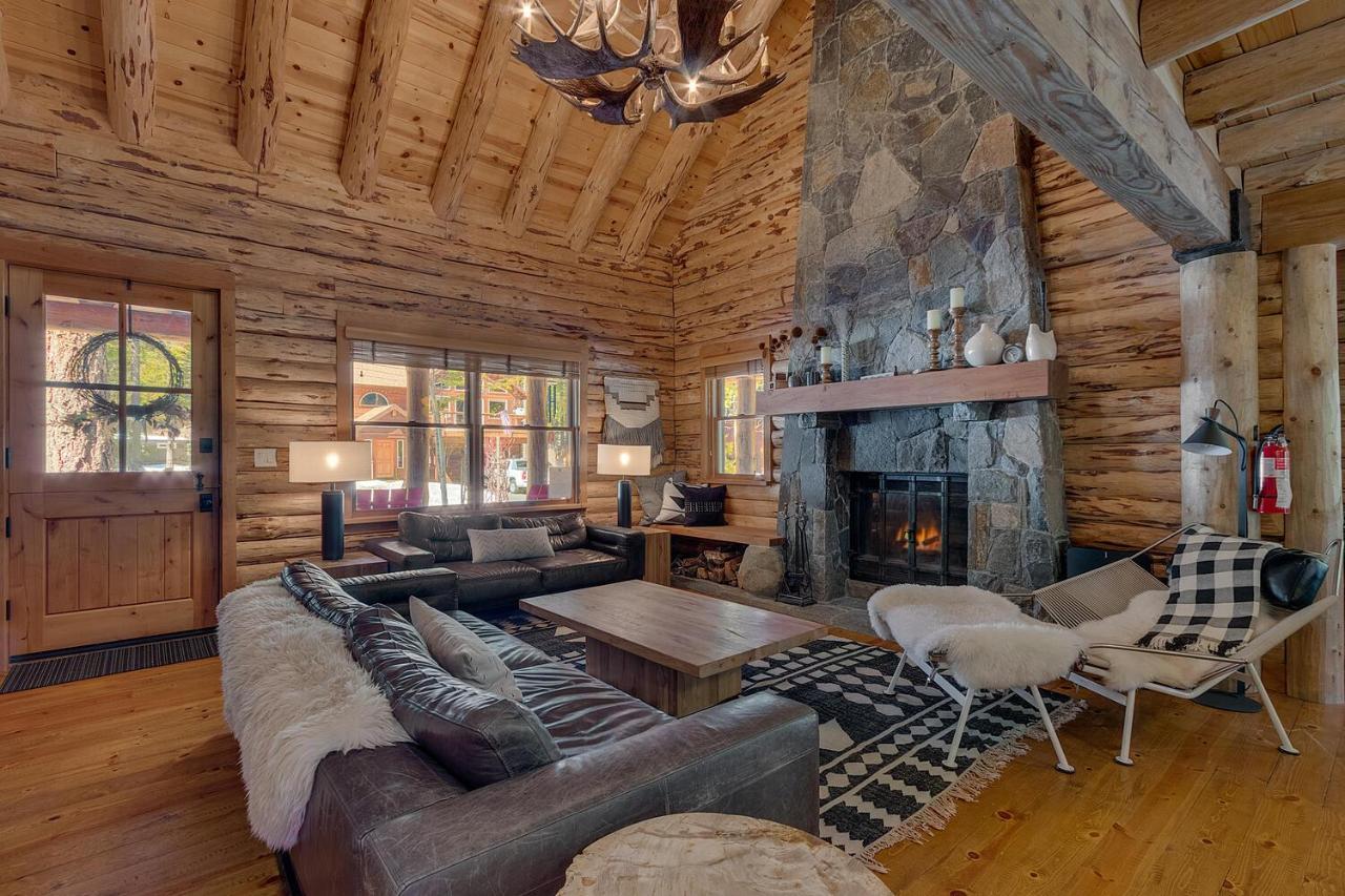 Hooga House On The West Shore - Stunning Log Cabin W Private Hot Tub - Pet Friendly! Villa Tahoma Esterno foto