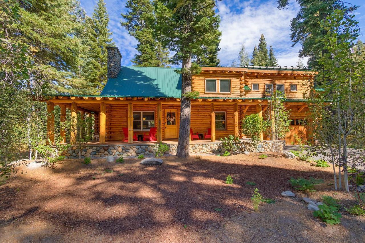 Hooga House On The West Shore - Stunning Log Cabin W Private Hot Tub - Pet Friendly! Villa Tahoma Esterno foto